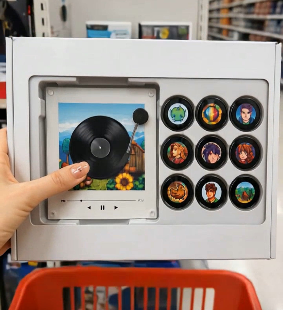 Stardew Valley Fridge Magnet Music Box (Includes 9 Fridge Magnets + Music Tracks)