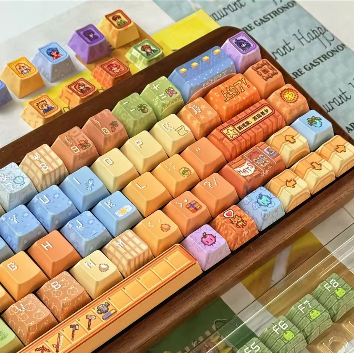 136 Keys Stardew Valley Theme Keycap (only keycap)