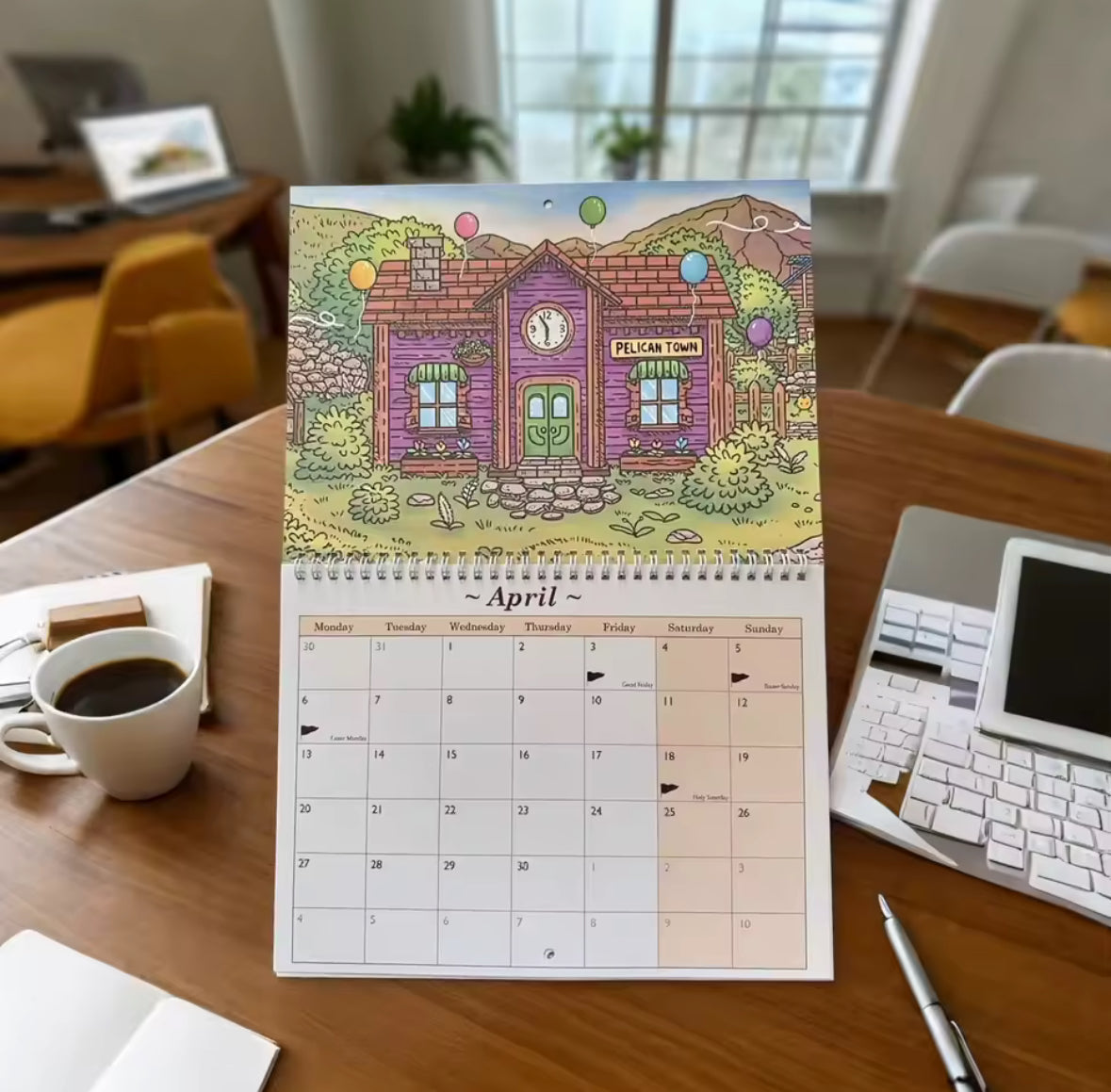 2026 Themed Wall Calendar