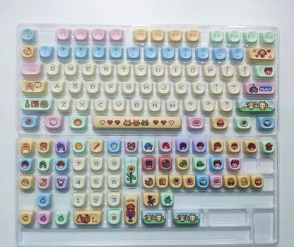 130 Keys Stardew Valley Pixel Pbt Dye-Sublimated (only keycap)