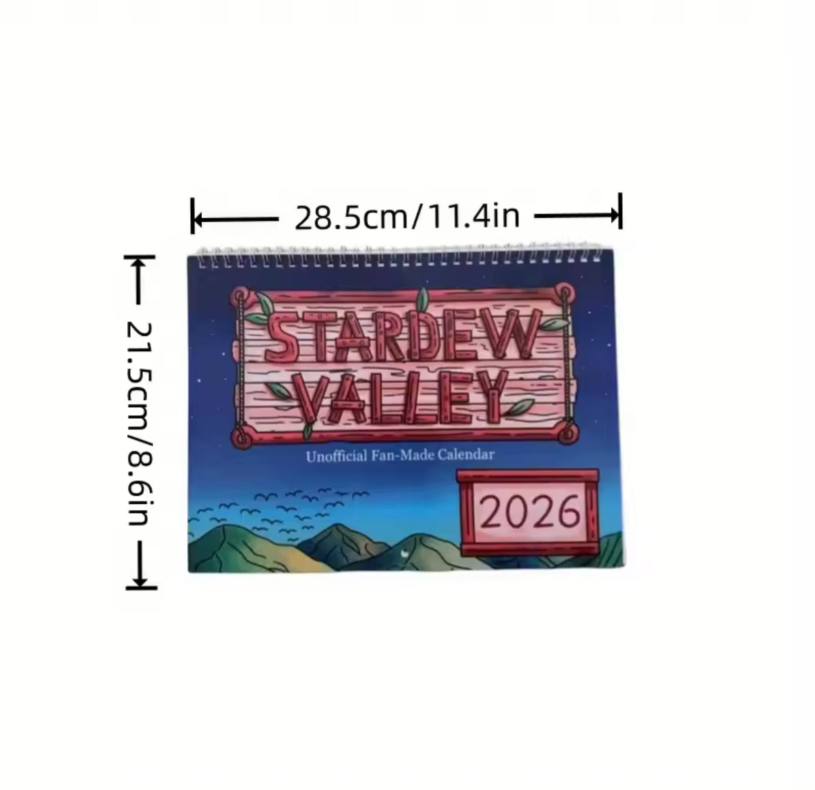 2026 Themed Wall Calendar