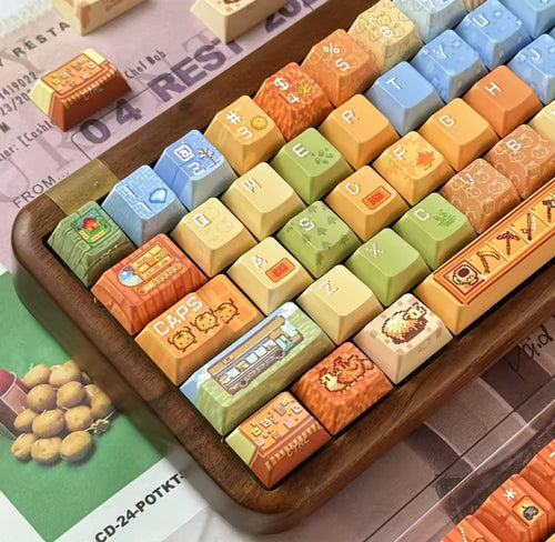 136 Keys Stardew Valley Theme Keycap (only keycap)