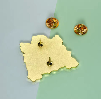 Cosy Farming Sim Stardew Valley Junimo Hut Harvest Crops Enamel Pin