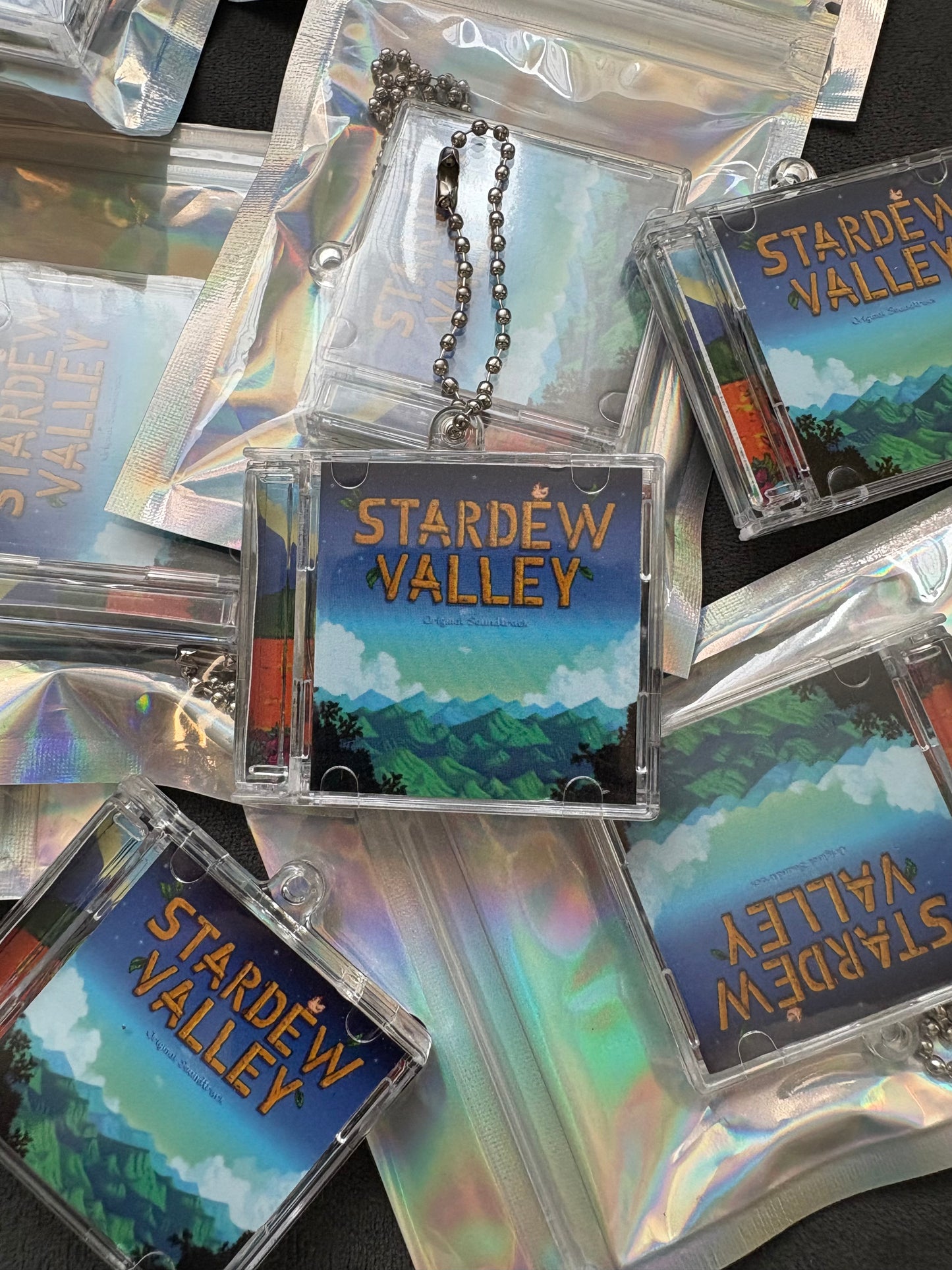 Stardew Valley Mini CD Keychain