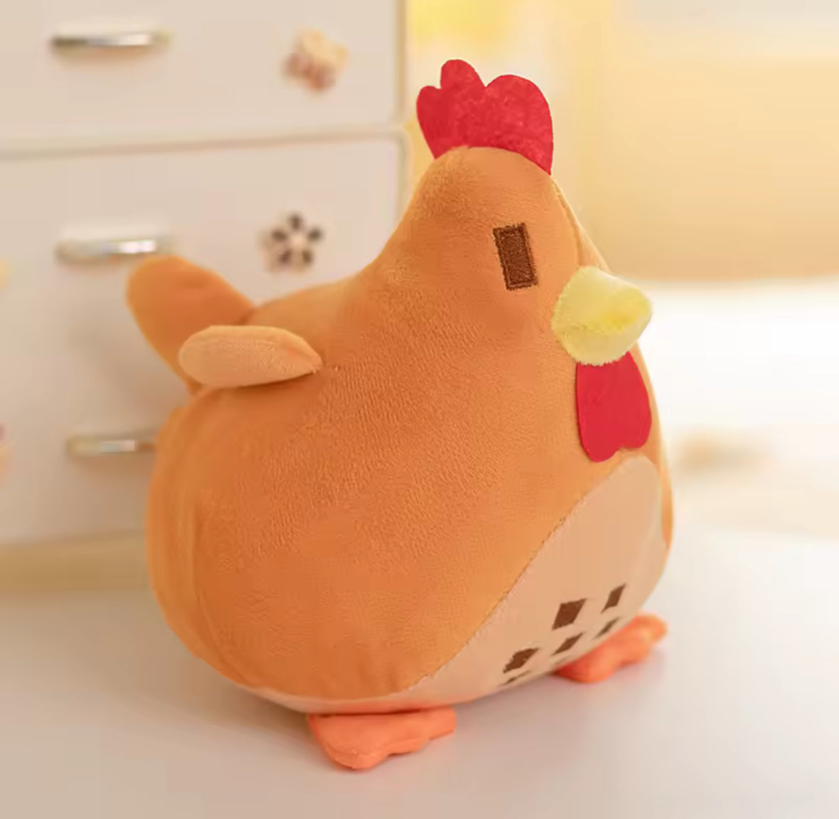 20cm Stardew Valley Chicken Pillow Plush