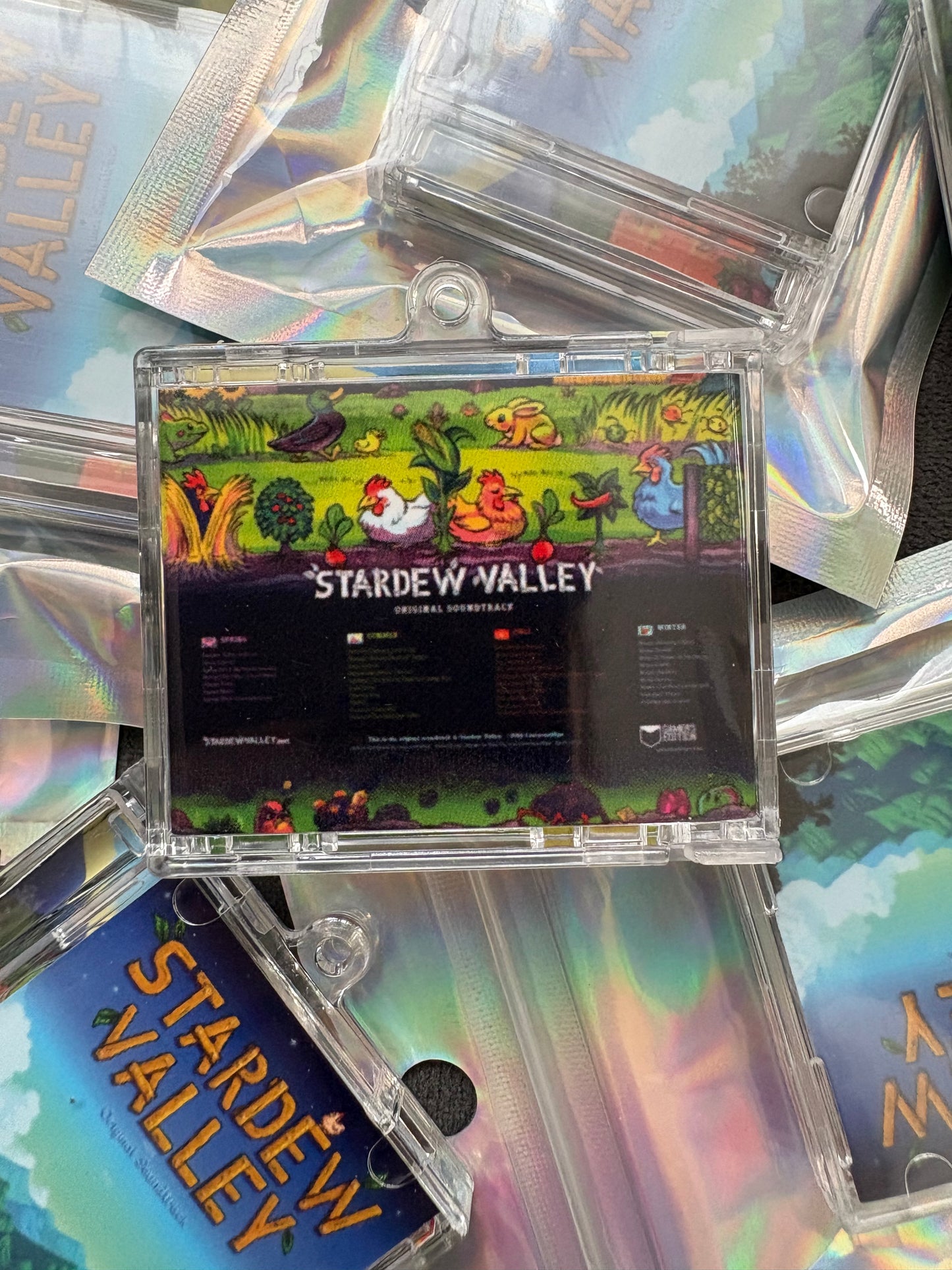 Stardew Valley Mini CD Keychain